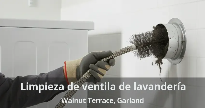 Limpieza de ventila de lavandería Walnut Terrace, Garland - TX