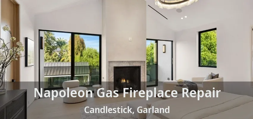 Napoleon Gas Fireplace Repair Candlestick, Garland - TX