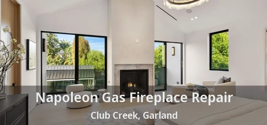 Napoleon Gas Fireplace Repair Club Creek, Garland - TX