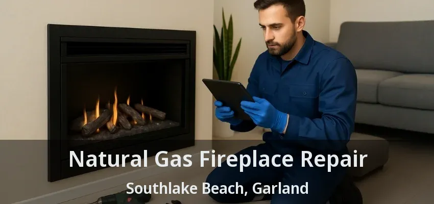 Natural Gas Fireplace Repair Southlake Beach, Garland - TX