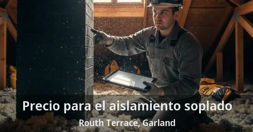 Precio para el aislamiento soplado Routh Terrace, Garland - TX