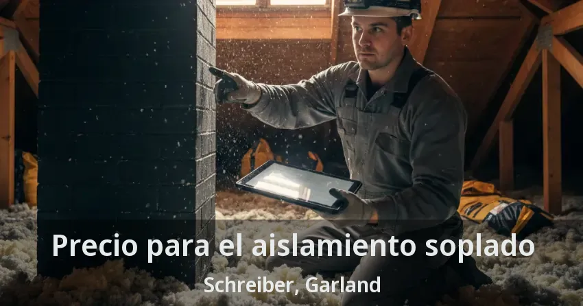 Precio para el aislamiento soplado Schreiber, Garland - TX