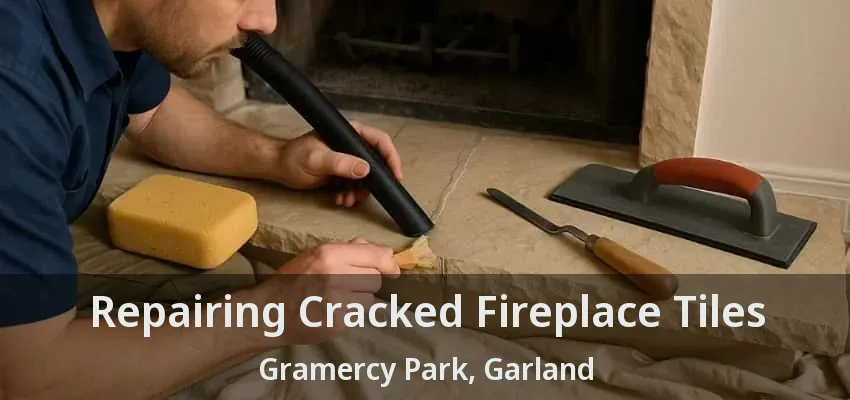 Repairing Cracked Fireplace Tiles Gramercy Park, Garland - TX