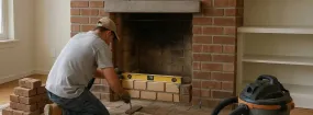 Fireplace Rebuild Bella Vista, Garland
