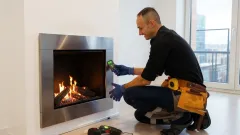 Wood Burning Fireplace Inspection Gramercy Park, Garland